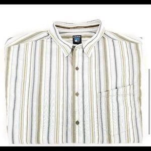 Kuhl Mens Short Sleeve Button Front Suncel Shirt